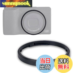 �y���������zJJC GN-2 �A���~�j�E������ �����O�L���b�v ���R�[ Ricoh GR IIIx GR3x GRIIIx GRIIIx HDF �ɑΉ� Ricoh GN-2 �����O�L���b�v �݊� �u���b�N