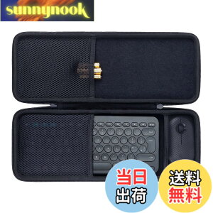 �y���������zco2CREA �Ή� Logicool ���W�N�[�� PEBBLE KEYS 2 K380sGR+M350sGR /M350GR��p���[�P�[�X �u���b�N
