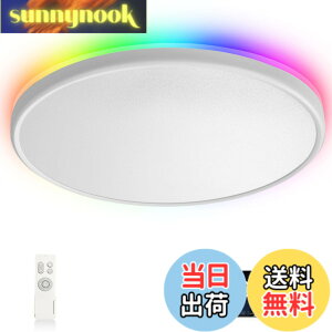 �y���������zTALOYA Alexa�Ή� �X�}�[�g LED�V�[�����O���C�g 10�� 12�� 4860lm �t���J���[ ������ �A�v���������F Echo/Google Home/Smart life 40W+4W ���[�J�[5�N (Alexa�Ή� 460mm)