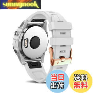 �y���������z[HeeNia] QuickFit 20mm Garmin Fenix 7S Pro Solar/Garmin Approach S70 42mm / Garmin Fenix 7S / Fenix 6S / Fenix 6S Pro/Garmin Descent Mk2S �Ή� �V���R�� �X�g���b�v ���f�B�[�X ���[�v �X�|�[�c�o���h ���v�x���g 