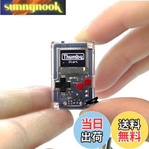 �y���������z�y���K�i�zThumby �T���r�[ �N���A �L�[�z���_�[�Ȃ̂ɖ{���ɗV�ׂ钴���^�Q�[���@ TinyCircuits ���E�ŏ��N���X ���g�� �~�j�`���A �K�W�F�b�g �v���[���g