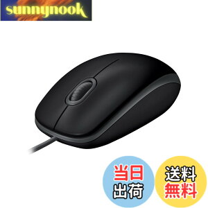 �y���������zLogicool(���W�N�[��) Logicool �L�� �É� �}�E�X M110snBK ���E�Ώ̌^ USB �ȒP�ڑ� M110 �u���b�N �������K�i