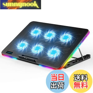 �y���������zLiANGSTAR �m�[�g�p�\�R����p�p�b�h 6��p�t�@�� �m�[�gPC�N�[���[ 7�i�K���� �p�x���� ���ʒ��� ��p�� 2��USB�|�[�g �É� �X�}�z���X�^���h�t�� �ő�17.3�C���`�܂őΉ� RGB���C
