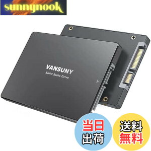 �y���������zVansuny ����SSD 512GB SATA III SSD 2.5 �C���`�����\���b�h �X�e�[�g �h���C�u ���x�� 3D NAND �t���b�V�� �ő� 550MB/�b�� PC ���b�v�g�b�v�p�n�[�h �h���C�u