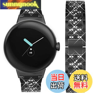 �y���������zMiimall�Ή�Google Pixel Watch/Pixel Watch2/Pixel Watch 3 41mm��p ���^���o���h ���� �L���L�� Google �O�[�O��Pixel Watch 2 2023 Pixel Watch 1 2022 �o���h �L���L�� ���C���X�g�[�� �����X�e�����X�o��