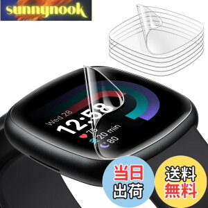 �y���������zJETech TPU Fitbit Versa 4/Sense 2�p �t���ی�t�B���� 6���Z�b�g