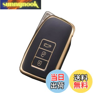 �y���������z[Kinotaka] ���N�T�X��p 3�{�^�� �X�}�[�g �L�[�P�[�X TPU�� �L�[�J�o�[ GS IS NX RC RC-F RX LX F-SPORT�ȂǓK�� �ی�P�[�X (�u���b�N)