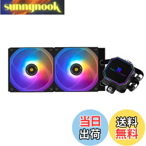 �y���������zThermalright Frozen Prism 240 Black ARGB AIO ����N�[���[�A�t��CPU�N�[���[�A2x120mm PWM�t�@������V�X�e���A1850RPM�����AAMD/AM4/AM5 & Intel LGA115X/1200/2066/1700 �ɓK�����܂��B