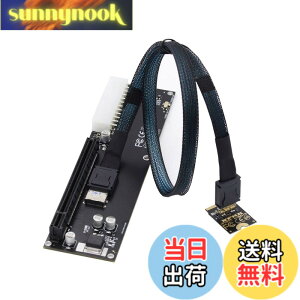 �y���������zChenyang Oculink SFF-8612 - PCI-E 3.0/4.0 M.2 M-Key to SFF-8611 �z�X�g�A�_�v�^�[ eGPU/GPD Win Max2 �O���O���t�B�b�N�X�J�[�h&SSD�p