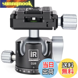 �y���������zINNOREL ���^�_�� �R���p�N�g �J�����_�� 10kg �ω׏d �A���~���� �A���J�X�C�X�݊� ���R�_�� 1/4�h3/8�h���t���T�C�Y �{�[���_�� ���[�o�b�O�t�� D28