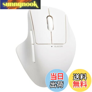 �y���������z�G���R�� �}�E�X ���C�����X�}�E�X SHELLPHA Bluetooth �É� �R�� 5�{�^��+�`���g�z�C�[�� �z���C�g M-SH30BBSKWH