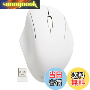 �y���������z�G���R�� �}�E�X ���C�����X�}�E�X SHELLPHA ����2.4GHz �É� �R�� 3�{�^�� �z���C�g M-SH10DBSKWH