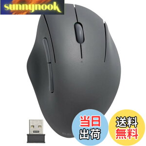 �y���������z�G���R�� �}�E�X ���C�����X�}�E�X SHELLPHA ����2.4GHz �É� �R�� 5�{�^�� �u���b�N M-SH20DBSKBK