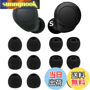 �y���������zA-Pcas �C���[�s�[�X Sony�p WF-C700n�p WF-C500 �p WF-1000XM4�p WF-1000XM3�p �V���R�����C���[�s�[�X �C���[�`�b�v �C���z���J�o�[ Fit in the Case ���K �t�B�b�g�� ����������y�u���b�N S�T�C