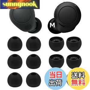 �y���������zA-Pcas �C���[�s�[�X Sony�p�C���[�s�[�X WF-C700n�p�C���[�s�[�X WF-C500 �p WF-1000XM4�p WF-1000XM3�p ���K �t�B�b�g�� ���������� ���K ���􂢉\ �V���R���� �y�u���b�N M�T�C�Y 6�y�A�z(