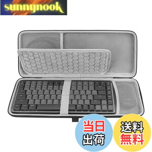 �y���������zGeekria �L�[�{�[�h���}�E�X�R���{�P�[�X�A���W�N�[�� Logicool MX Mechanical Mini�AKeychron K3 Version 2�ALOFREE Flow84�AMelGeek O2�AFlow Lite 84�Ή��A�|�[�^�u���n�[�h�V�F���g���x���o�b�O�i�_
