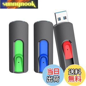 �y���������zRAOYI USB������128GB USB3.0 3�Z�b�g �t���b�V���h���C�u �ǎ��ő�120MB/s