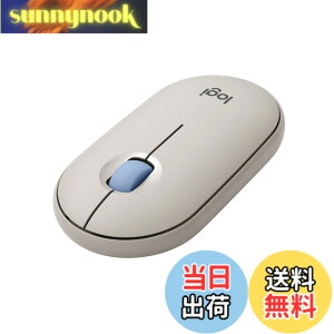 �y���������z���W�N�[�� ���C�����X�}�E�X PEBBLE MOUSE2 M350sGY ���^ �É� Bluetooth Logi Bolt �}�E�X ���� ���C�����X ���E�Ώ� Easy-Switch 4000dpi �d�r����24�P�� windows mac Chrome Android iPad M350 �O���[�W�� 