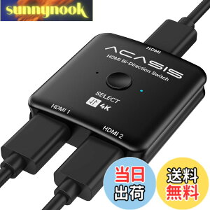 �y���������zACASIS HDMI �ؑ֊� 4K 60Hz�Ahdmi ���z�� & �f�B�X�v���C�ؑ֊�A�o�����Ή��A