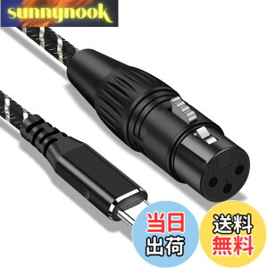 �y���������zXLR to USB C�}�C�N�P�[�u�� �C3M XLR ���Xto USB Type C���^���I�[�f�B�I�ϊ��P�[�u���A�}�C�N����g�ѓd�b�i�X�}�z���j/���b�v�g�b�v/�^�u���b�g���֕ϊ��AWindows Macos i0S Android Linux 