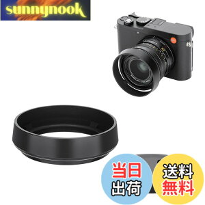 �y���������zJJC ���^�� �˂����ގ� �����Y�t�[�h ���C�J Leica Q3 Q3 43 Q2 Q�p Leica Q�p �����Y�t�[�h�݊� �����Y�L���b�v�t�� �u���b�N�i���������Y�L���b�v���g���Ȃ��j