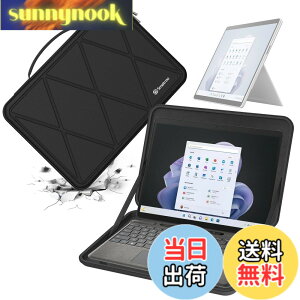 �y���������zSmatree �n�[�hEVA�ی�X���[�u�P�[�X 13�C���`Surface Pro 10 �h�� �ϏՌ��m�[�g�u�b�N�o�b�O (X8019)