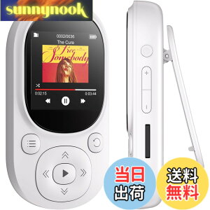 �y���������zMECHEN MP3�v���[���[ �N���b�v�� 64GB���� ���y�v���[���[ �X�|�[�c�p Bluetooth 5.3 �~���[�W�b�N�v���[���[ FM���W�I�E�^���E�����v�E�J�����_�[�E�d�q���� �W���g���[�j���O/����