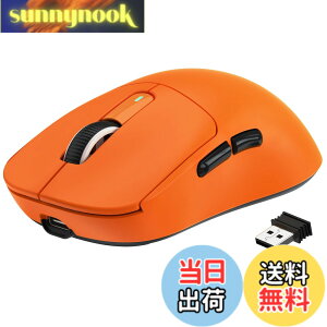 �y���������zATTACK SHARK X3 ���y�ʉ��}�E�X49g �Q�[�~���O�}�E�X ���C�����X2.4G/Bluetooth/�L�� PAW3395 26000DPI