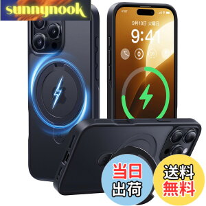 �y���������z�y11�N�̏��S�J�� ���ϋv�X�^���h�\���zCASEKOO for iPhone 16 Pro �P�[�X�y3�{�ČRMIL�K�i �ϏՌ��^MagSafe�Ή��z�B���X�^���h �c�����đΉ� �����O�@�\ �}�b�g�d�グ �w��h�~ ���ϖh�~