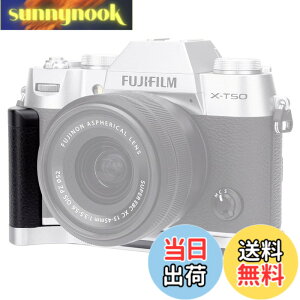 �y���������zJJC ���� L�^�n���h�O���b�v Fuji X-T50 XT50 �J�����K�p �d�r�������֗� ���1/4-20�̃l�W & �A���J�^�C�v �X�s�[�J�[�z�[���t�� �V���o�[