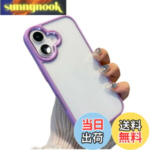 �y���������zkaitesi �Ή� iPhone 16 Plus �P�[�X �N���A ���� �Ή� �A�C�t�H�� iPhone16 Plus �p �J�o�[ 2�F �z�F ���^ ���� ���f�B�[�X �w�� �n�[�h�P�[�X,��