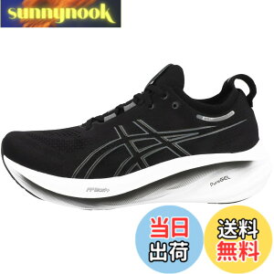 �y���������zasics(�A�V�b�N�X) �����Y GEL-NIMBUS 26�����j���O�V���[�Y �F�F001(�u���b�N/�O���t�@�C�g �O���[)�A�T�C�Y�F27.0 cm 4E