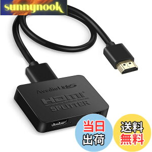 �y���������zHDMI���z�� 4Kx2K �X�v���b�^�[ 1����2�o�� �F�F4K 30Hz 1x2 HDMI �X�v���b�^�[�A�T�C�Y�F4K 1����2�o��