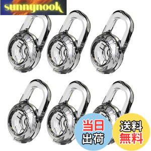 �y���������zSound Wave �y ���� �z�C���[�`�b�v �v�����g���j�N�X�p �݊��� For Bluetoooth Headset PLANTRONICS QCY ���C�����X �w�b�h�Z�b�g�p �A�N�Z�T�� �����h�~ �C���[�`�b�v ���� �T�C�Y�FSML 6��