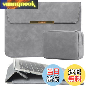 �y���������zTOWOOZ MacBook Air �P�[�X13-13.6�C���` M5/M4/M3/M2/M1�`�b�v/13�C���`MacBook Neo A18 Pro�`�b�v���� macbook pro ipad�Ή� �m�[�g�p�\�R���P�[�X PU���U�[ �������H �L�Y�h�~ �ϏՌ� pc�X�^���h�Ɠd