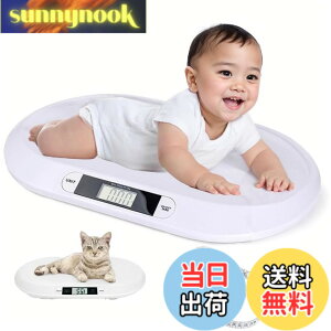 【送料無料】ベビースケール 【0.1kgから 最大20kg 高精度】デジタル ベビースケール 赤ちゃん 体重計 薄型軽量