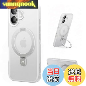 �y���������z�y8�N�̏��S�J�� ���ϋv�X�^���h�\���zCASEKOO for iPhone �P�[�X �y�ČRMIL�K�i �ϏՌ��^MagSafe�Ή��z�B���X�^���h �c�����đΉ� ���C�����X�[�d�Ή� �}�b�g�d�グ �w��h�~ ���ϖh