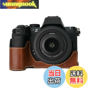 �y���������zVOVMOEYA �ی�J�����P�[�X Nikon Z50 II �~���[���X�J�����p Nikon Z50II�p �n�[�t�P�[�X �\�t�g�}�C�N���t�@�C�o�[�C���i�[�t�� Nikon Z50 II�J�����J�o�[�@�\ 1/4�C���`-20�� ���g�� PU �F