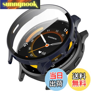 �y���������zTOORQR For GARMIN Venu 3�Ή� �P�[�X �K�[�~��Venu 3 �g�E�H�b�`�P�[�X �����K���X ��̌^ �ϏՌ� PC�f�ޒ����^ ���h�~ �S�ʕی� �w��h�~ ��U�h�~ �����x �����ߗ� venu 3 �p �J�o�[ 45mm