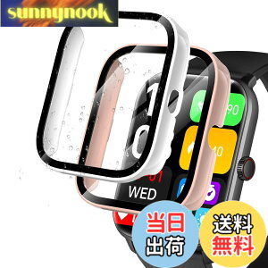 �y���������zYCJDP �P�[�X Google Pixel Watch 5 41mm �p PC �f�ވ�̌^ �K���X�t�B���� �F�F�z���C�g+�s���N�A�T�C�Y�FHOIBAI/Segick/Vialove KW105-G01