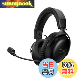 �y���������zHyperX Cloud III S ���C�����X�Q�[�~���O�w�b�h�Z�b�g �ő�120���ԘA���v���C ���{���K�㗝�X�i �F�F�u���b�N(�ŐV���f��)