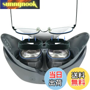 �y���������zLICHIFIT VR�����Y�v���e�N�^�[ PS VR2�Ή� �ዾ��VR�����Y�ɏ����̂�h�� �����Y�X�N���b�`�h�~ ���h�~ �ዾ�X�y�[�T�[ �A�N�Z�T���[ PS5 VR2 �F�F�u���b�N