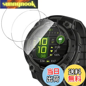 �y���������z�y3������zFor Garmin Instinct 3 45mm �t�B���� �����K���X �����ߗ� ���^�b�`�� Greerass �ی�t�B���� ���Ɏq�f�� ��U�h�~ �Ռ��z�� �������� �w��h�~ �����z�� �C�A���X �\��t����