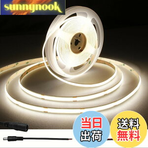 �y���������zAXMOTUT COB LED�e�[�v���C�g5m 24V �����F 4000K ���P�x �����\ �����x �t���L�V�u�� LED�e�[�v���C�g �ؒf�\ ��t�ȒP �H��s�v ��h�� �X�� ���� �z�[�������p DIY(�d���͑�������