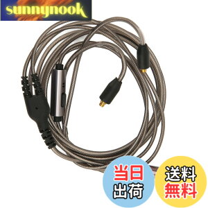 �y���������zMMCX �P�[�u���ASE215�A315�A535�A846�AUE900�AW80�AES60 �p 3.5mm �����P�[�u���AOFC �I�[�f�B�I�P�[�u�� MMCX �R�l�N�^�P�[�u���A�}�C�N�t�� �T�C�Y�F��120cm