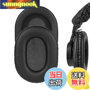 �y���������zGeekria �C���[�p�b�h�݊��� �p�b�h MDR-7506, MDR-MV1, MDR-V6, MDR-V7, MDR-M1, MDR-M1ST, MDR-CD900ST �w�b�h�z���ɑΉ� �p�b�h �C���[/�C���[�J�b�v (�v���e�C�����U�[/��) �F�F�u���b�N