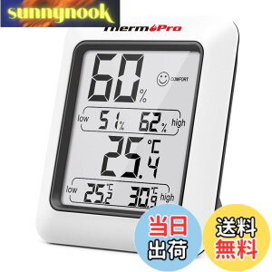 �y���������zThermoPro �T�[���v�� �����x�v �f�W�^�� ���x�v ���� �����x ��}�[�N �ō��Œቷ���x�\�� �}�O�l�b�g�t�� �~�J �M���� ���� �����΍� �F�F�z���C�g�A�T�C�Y�F�����p�����x�vTP50