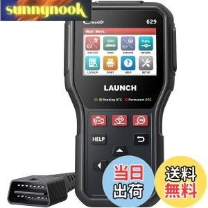 �y���������zLAUNCH CR629 OBD2�f�f�@ ������ABS��SRS�f�f �A�N�e�B�u�e�X�g�p�̏�f�f�@ �I�C�����Z�b�g SAS�T�[�r�X�t�� �t��OBD2�@�\ DTC���b�N�A�b�v ���{�ꉻ�\ �_�C�n�c�Ή��s�� �F�FCR629�A