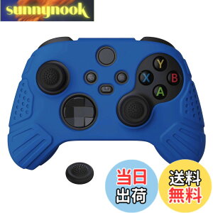 �y���������zeXtremeRate PlayVital Guardian��Xbox Series X/S�R���g���[���[�ɑΉ��p�A���`�X���b�v�V���R�[���J�o�[�X�L���A�u���b�N�̐e�w�O���b�v�L���b�v�t���AXbox Core���C�����X�R���g���[���p