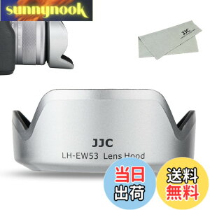 �y���������zJJC Canon EF-M �����Y�t�[�h �T�C�Y�FEW-53 �݊� �O���[